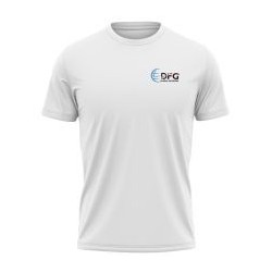 T-shirt + impression poche et ecriture au dos